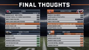 madden 24 sliders