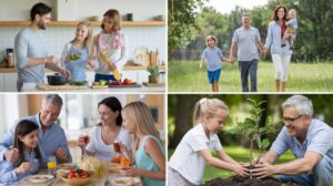 Healthy lifestyle tips for families