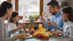 Healthy lifestyle tips for families