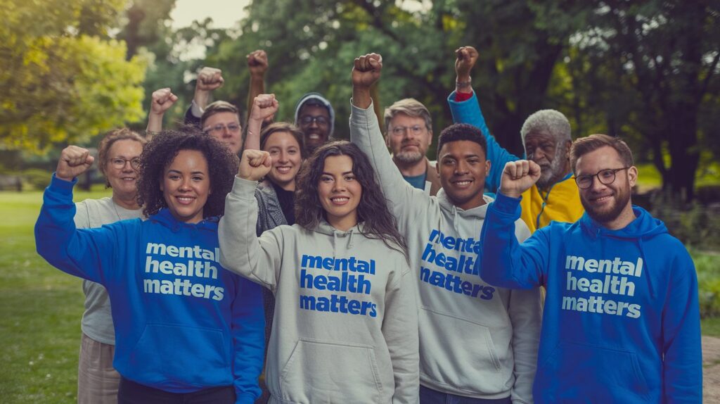 mental health matters hoodie