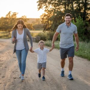 Healthy lifestyle tips for families