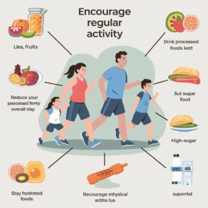 Healthy lifestyle tips for families